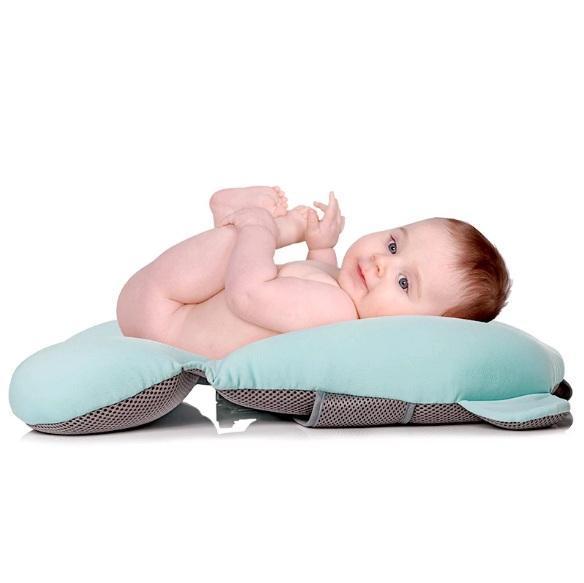 Portable Baby Shower Bath Tub Pad - MomyMall Blue