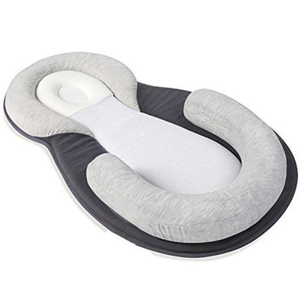 Portable Baby Bed - MomyMall Grey