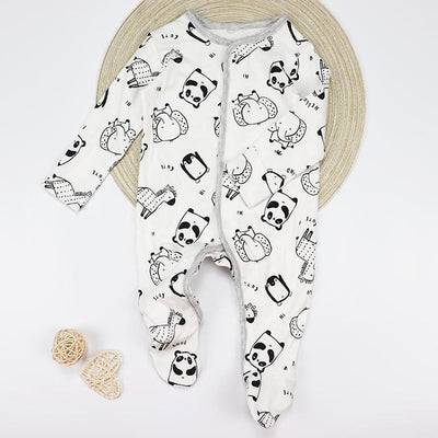 Lovely Animal Printed Baby Jumpsuit - MomyMall