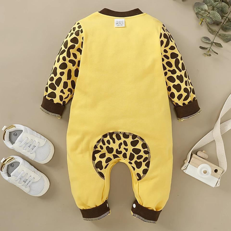 Cow Cartoon Pattern Jumpsuit - MomyMall