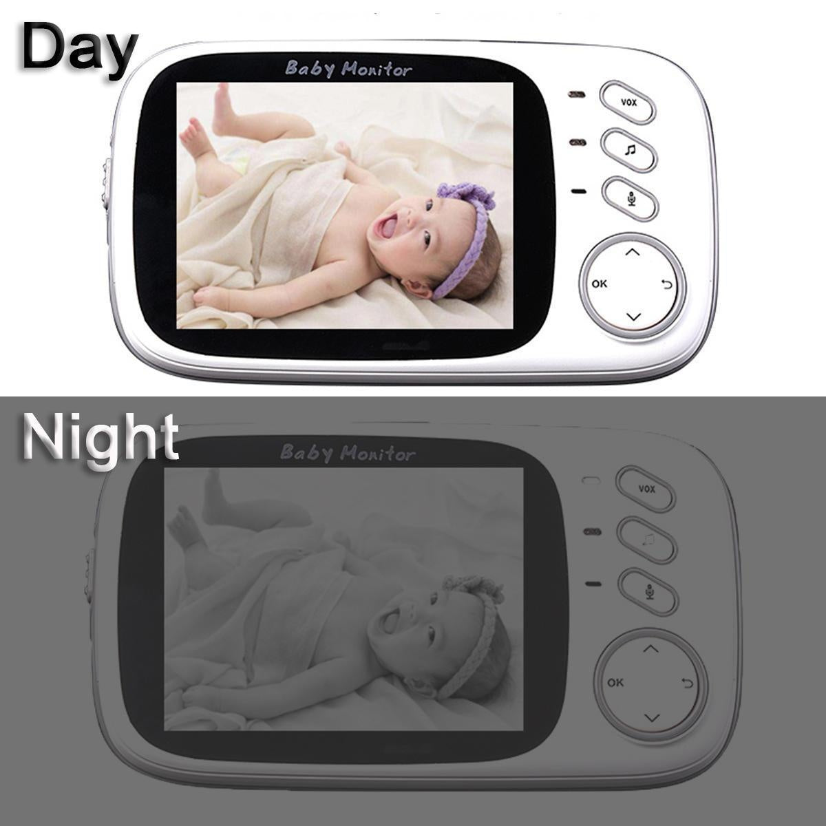 Video Baby Monitor Camera WiFi Smart App Home Security with Night Vision - MomyMall