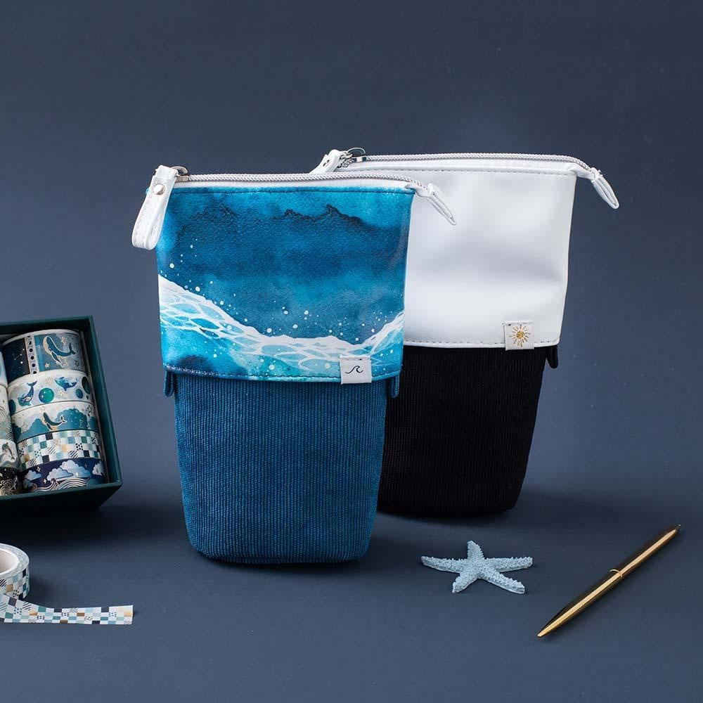 Tsuki 'Ocean Edition' Pop-Up Pencil Case ☾ - MomyMall