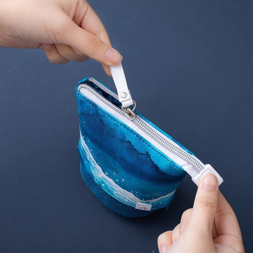 Tsuki 'Ocean Edition' Pop-Up Pencil Case ☾ - MomyMall