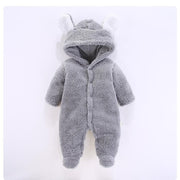 Baby Jumpsuit Spring Cute Rompers Overall - MomyMall Grey / 0-3M