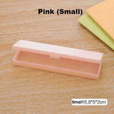 Mochi Transparent Pencil Case - MomyMall Pink (small)