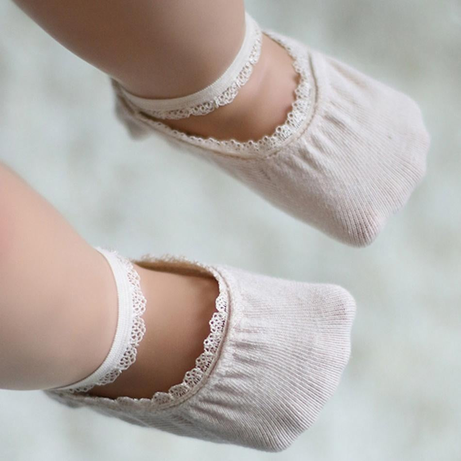 Cute Lace Design Socks for Baby - MomyMall