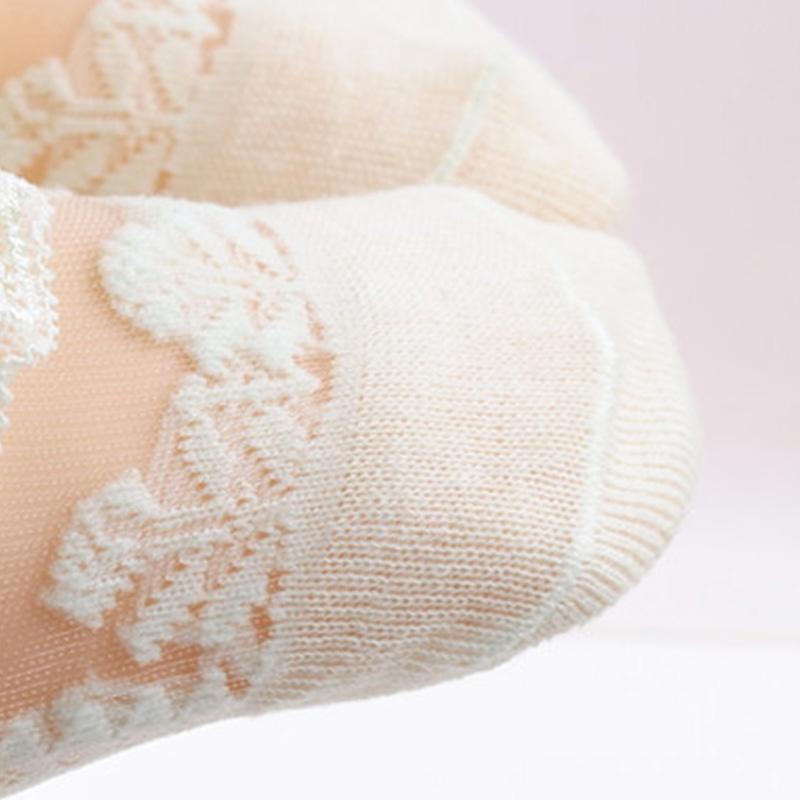 Baby Girl's Lace See-through Sock - MomyMall