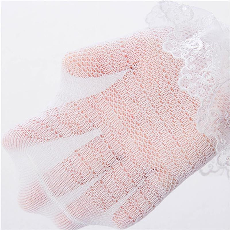 Baby Girl Lace Ruffle Socks - MomyMall