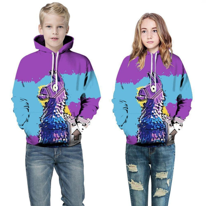 Kid Boy Girl Autumn Winter 3D Print Fashion Hoodie