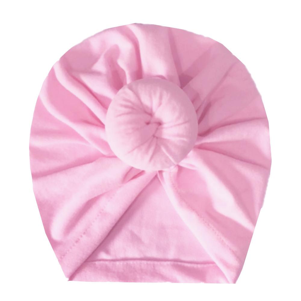 Cute India Turban Hats Baby Infant Donut Hat