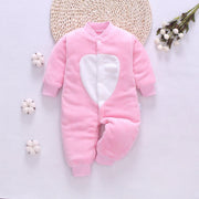 Thickened Baby Flannel Romper - MomyMall Type4 / 0-3 Months