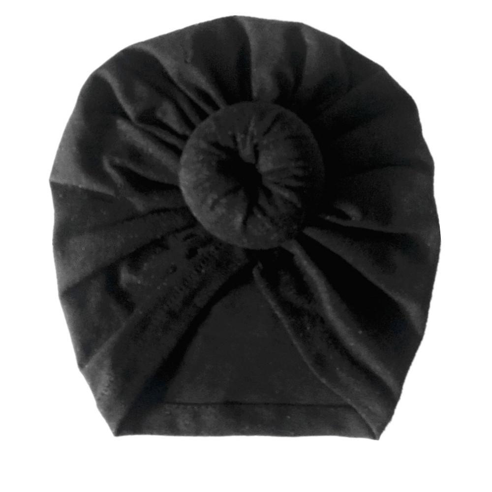 Cute India Turban Hats Baby Infant Donut Hat