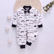 Thickened Baby Flannel Romper - MomyMall Type1 / 0-3 Months