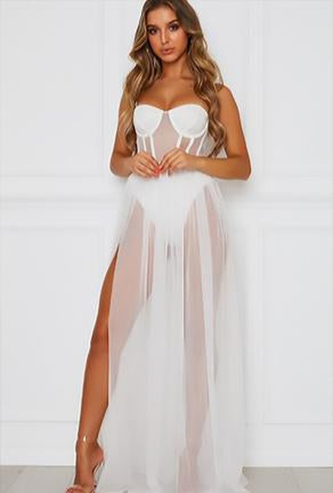 ALAA - ROBE MAXI LINGERIE