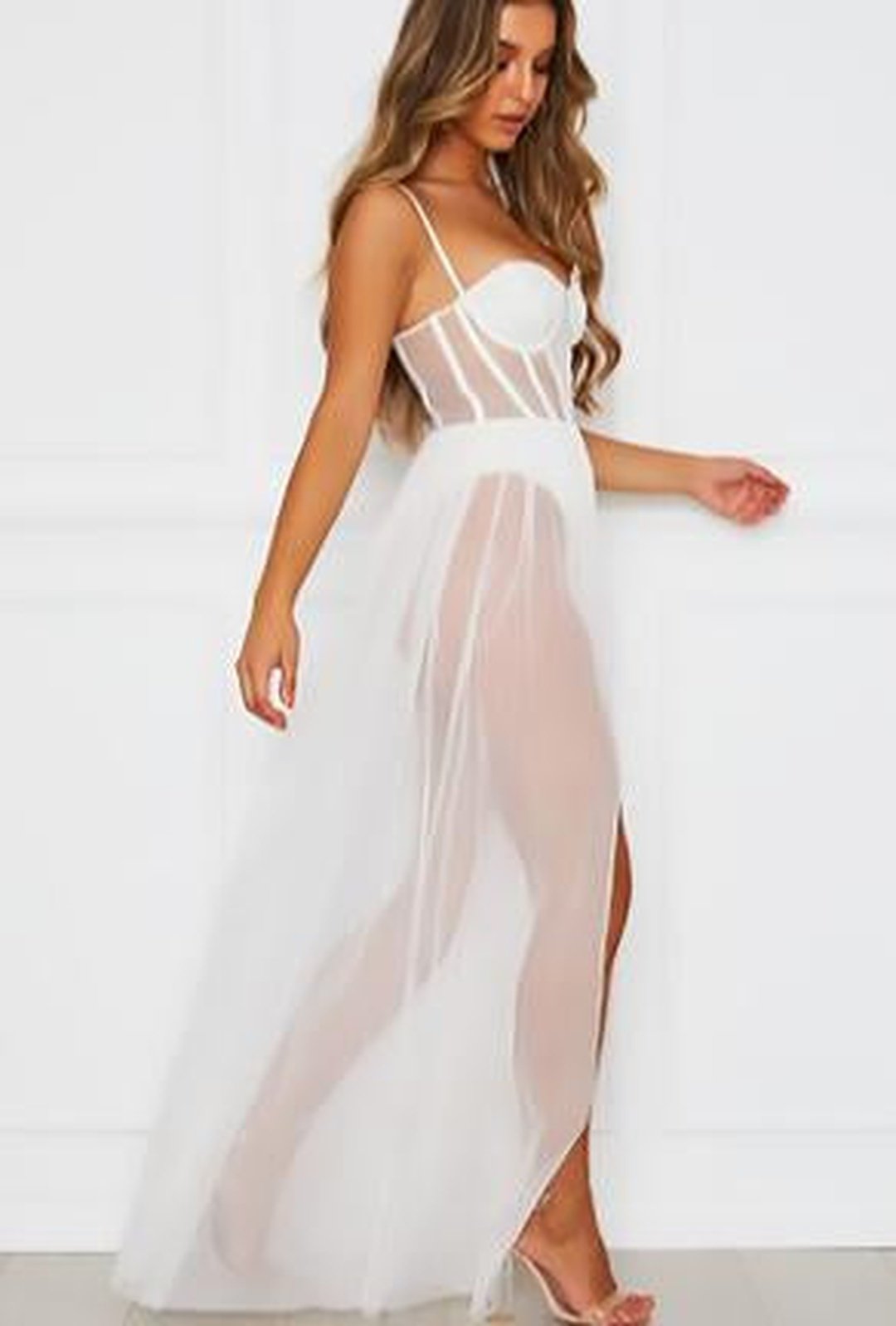 ALAA - ROBE MAXI LINGERIE