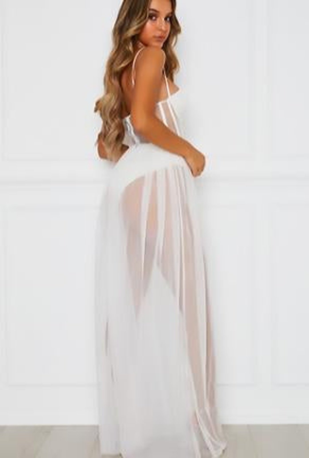 ALAA - ROBE MAXI LINGERIE