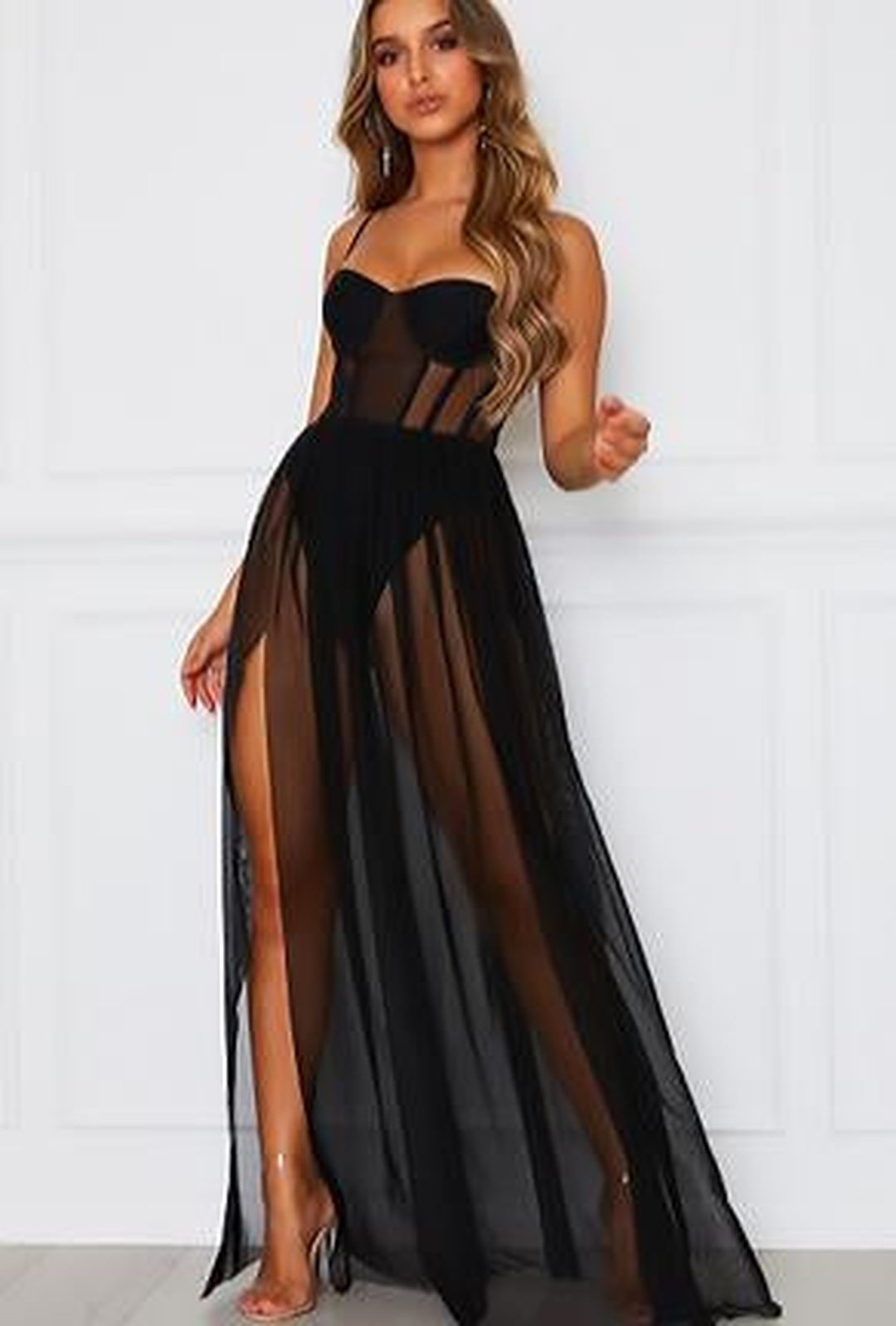 ALAA - ROBE MAXI LINGERIE