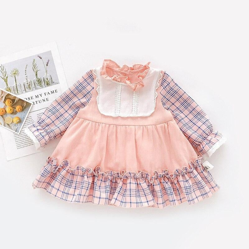 Baby Girl Spanish Dress Lolita Princess Birthday Christening Party Gown Boutique Dresses - MomyMall