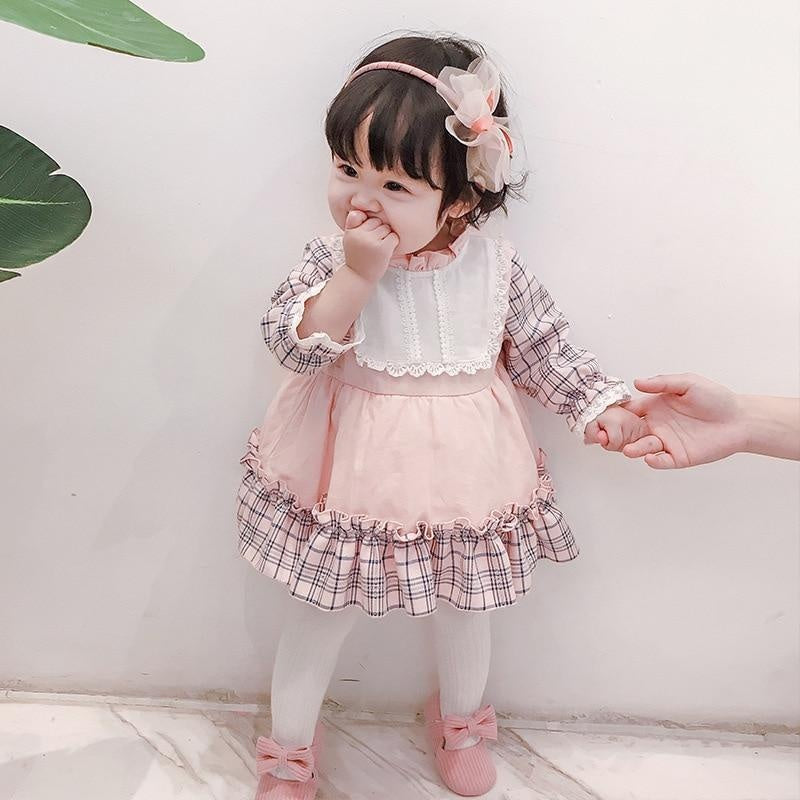 Baby Girl Spanish Dress Lolita Princess Birthday Christening Party Gown Boutique Dresses - MomyMall