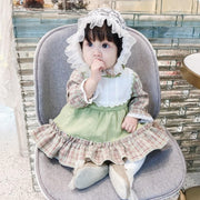 Baby Girl Spanish Dress Lolita Princess Birthday Christening Party Gown Boutique Dresses - MomyMall