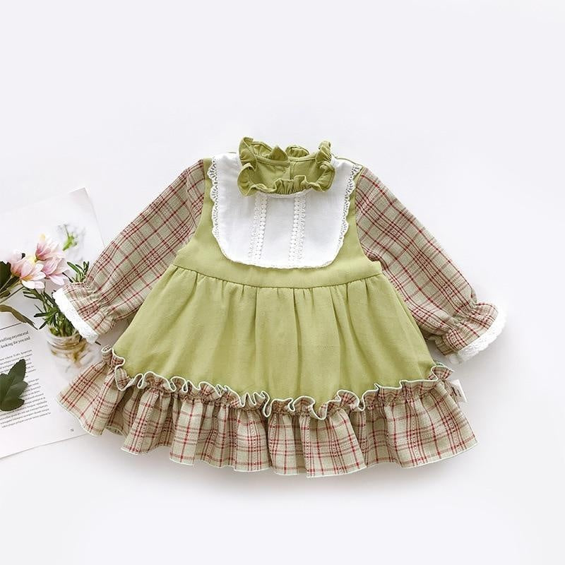 Baby Girl Spanish Dress Lolita Princess Birthday Christening Party Gown Boutique Dresses - MomyMall