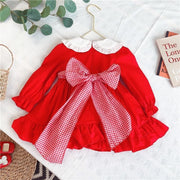 Baby Girls Lolita Strawberry Dress Spanish Birthday Baptism Dresses with Hats - MomyMall