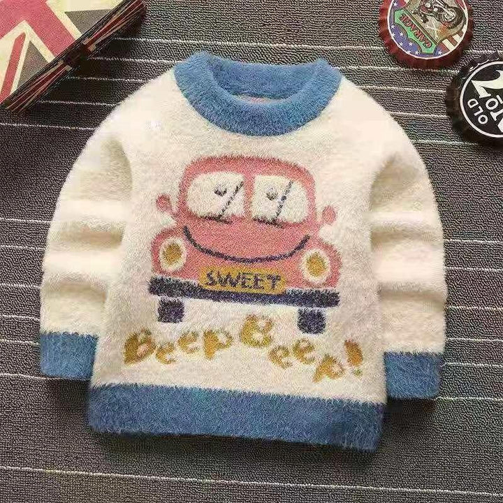 Baby Boy Sweater Thick Warm Sweaters - MomyMall Style 2 / 6-12M
