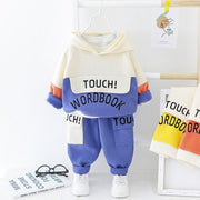 Baby Boy Clothes Cotton Thick Warm 2 Pcs Suit - MomyMall Blue 1 / 3-6 Months