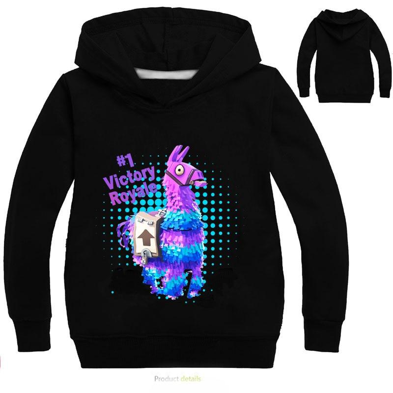 Boys Girls 3D Hoodies Battle Royale Rainbow Smash Pony Horse Sweatshirt - MomyMall