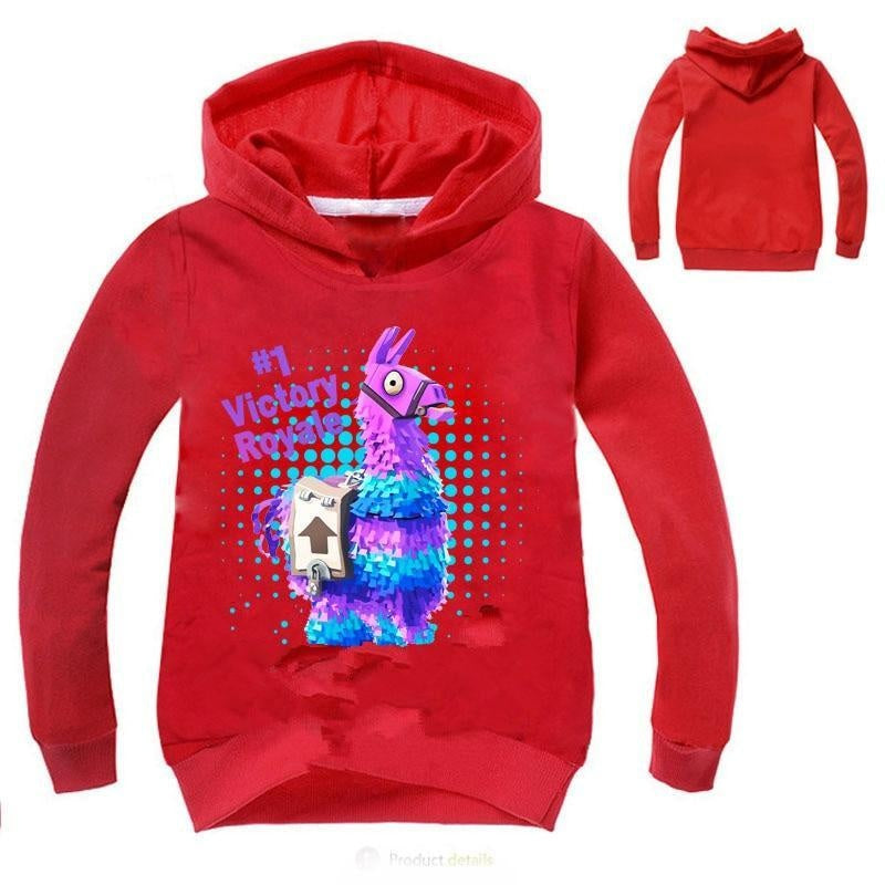 Boys Girls 3D Hoodies Battle Royale Rainbow Smash Pony Horse Sweatshirt - MomyMall