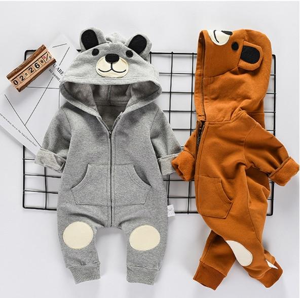 Baby Clothes Cute Winter Jumpsuit Romper - MomyMall