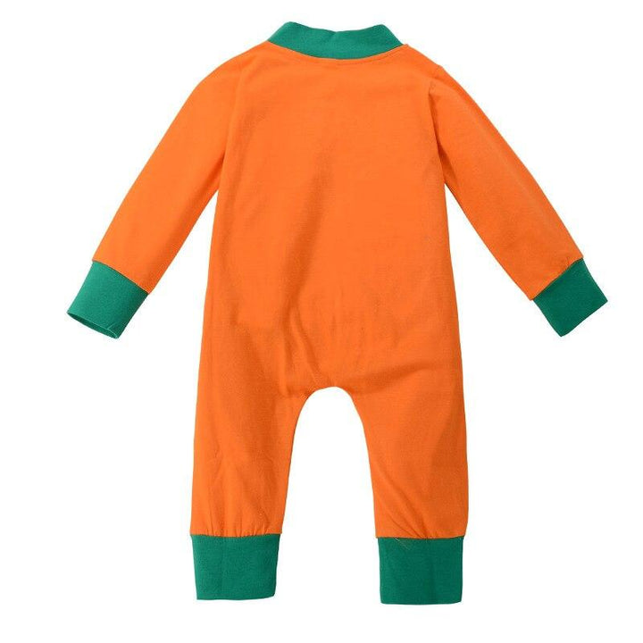 Family Matching Boy Brothers and Sisters Sets Halloween Pumpkin Pajamas 0-7Years - MomyMall