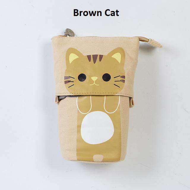 Little Animal Stand-Up Pencil Case