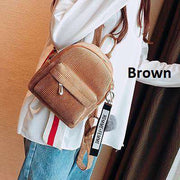 Life in Seoul Mini Backpack - MomyMall Brown