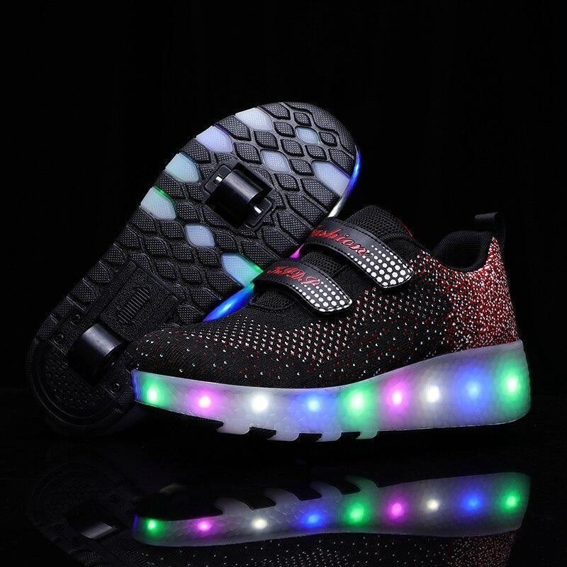 Boy Girl LuminousLed Light Roller Skate Led Shoes - MomyMall