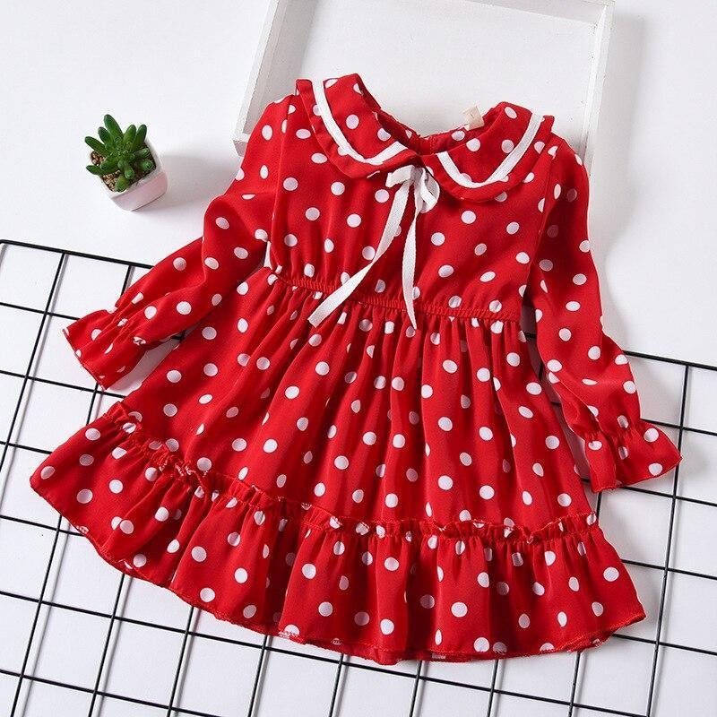 cute autumn dresses Baby Girls Dress Long Sleeve Cute Print Casual Autumn Dresses 1-4 Years by  MomyMall