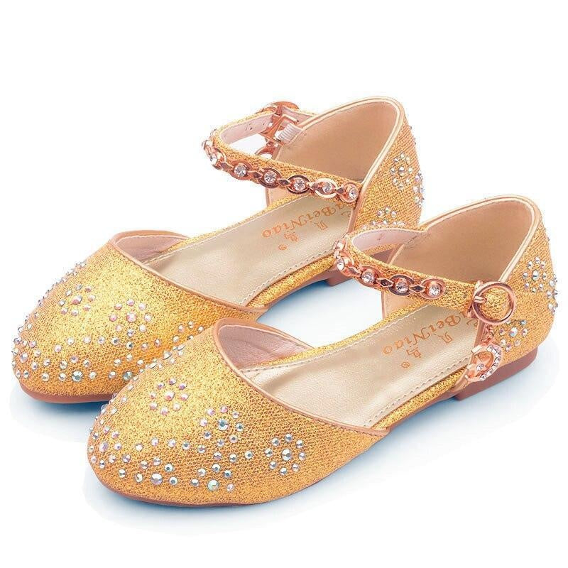 Girl Rhinestones Small Shoes Summer  Princess Shoes