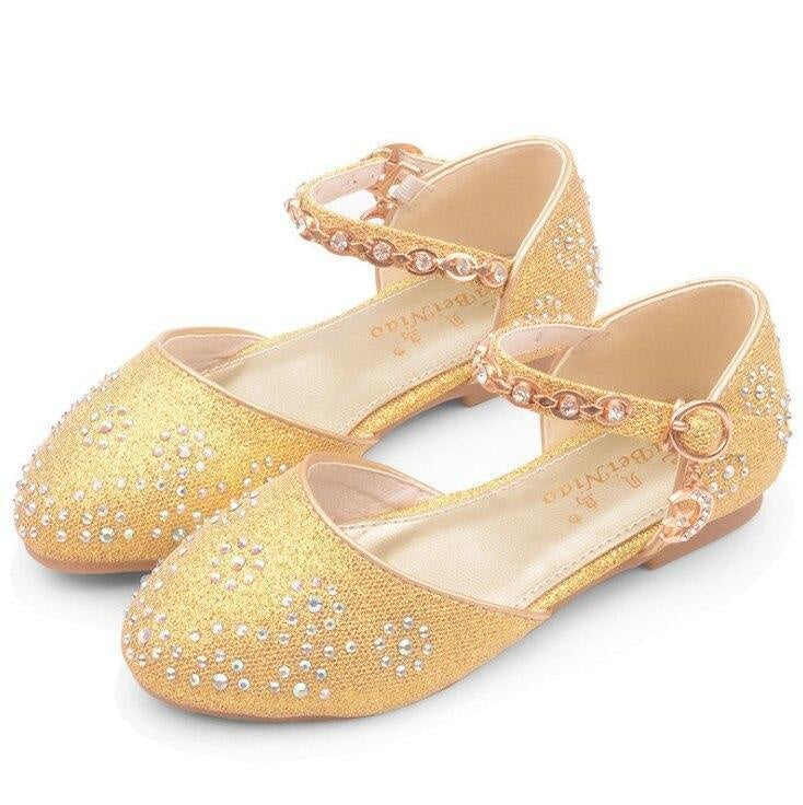 Girl Rhinestones Small Shoes Summer  Princess Shoes