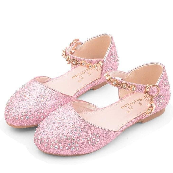 Girl Rhinestones Small Shoes Summer  Princess Shoes