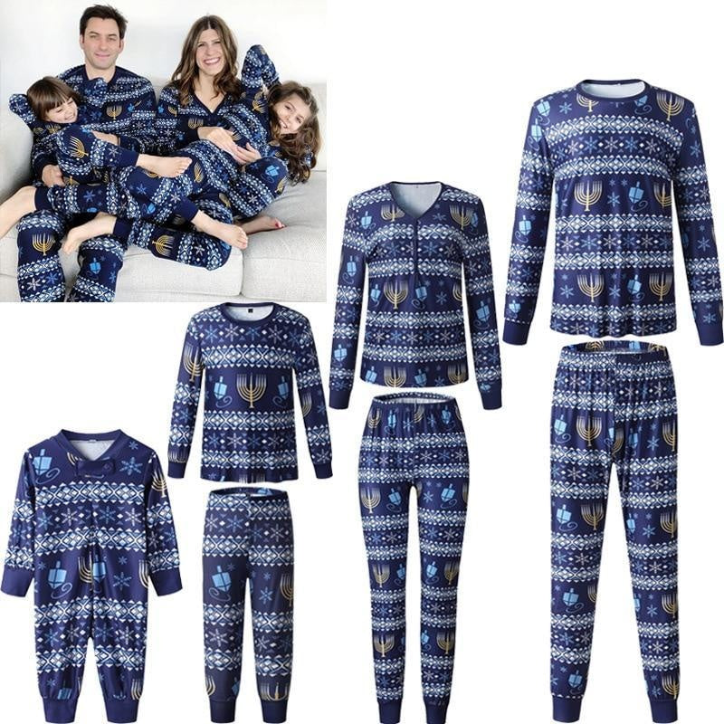 Christmas Family Matching Set Printed Homewear Pajamas - MomyMall