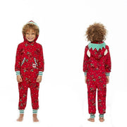 Christmas Family Matching Outfits Father Son Mother Daughter Romper Family Look Jumpsuit Pajamas - MomyMall