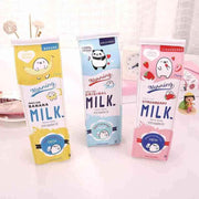 Cute Milk Carton Pencil Case