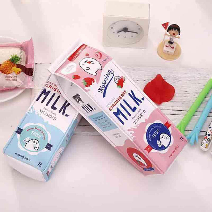 Cute Korea Milk Carton Pencil Case - MomyMall