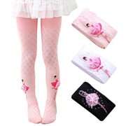 Girls Dancing Ballet Tights Pantyhose Cute Bowknot Stockings - MomyMall