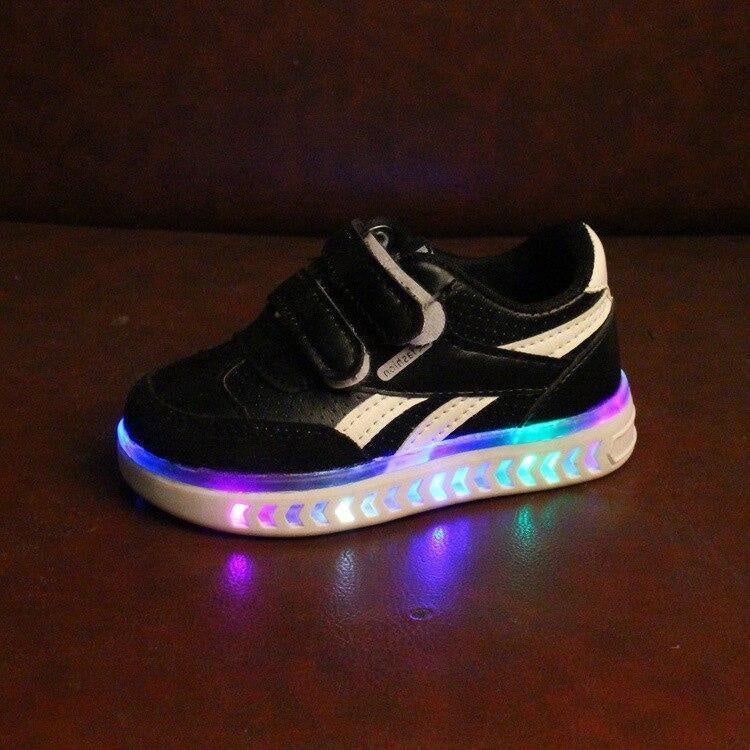 Boy Girl Casual Led Luminous Glowing Lighted Shoes - MomyMall