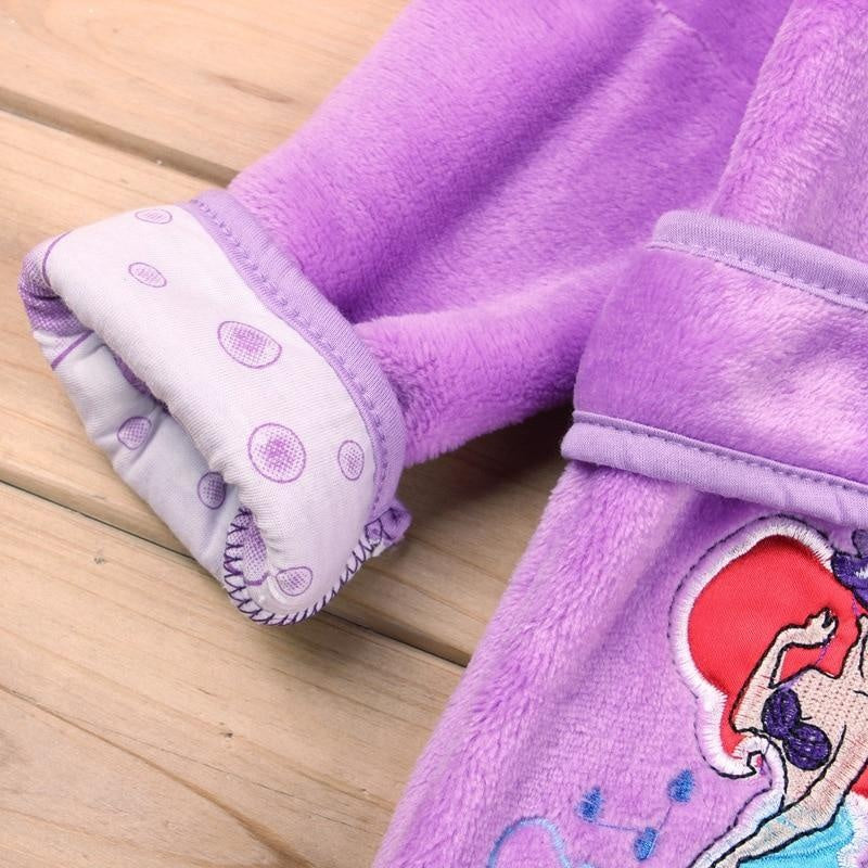 Winter Boy Girl Cartoon Robe Bathrobe Sleepwear Pajamas - MomyMall