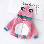 Kids Clothes Boys and Girls Korean Edition Lovely Coat - MomyMall Pink / 3-6 Months
