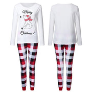 Family Christmas Pajamas Mommy Daughter Son Matching Family Look Outfit Nightwear