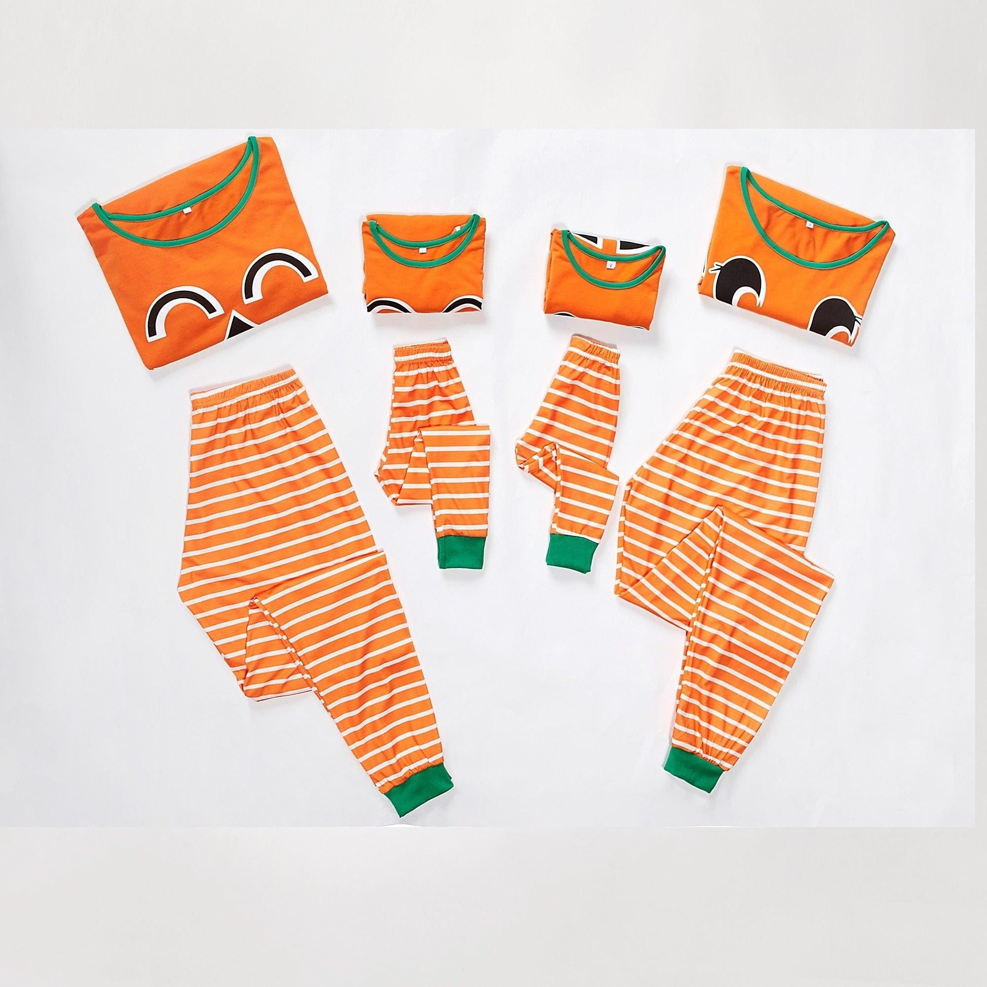 Family Matching Halloween Pajamas Sets Mother Father Daughter Son Sleepwear - MomyMall