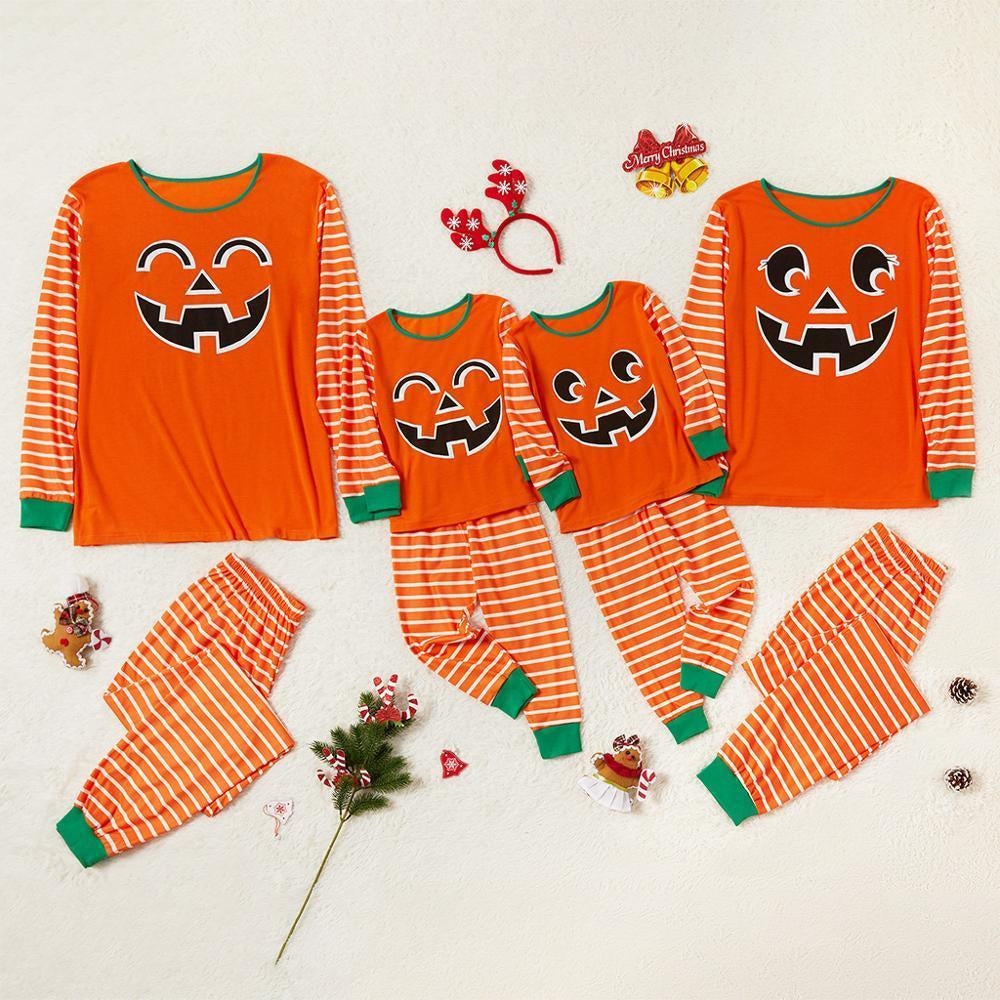 Family Matching Halloween Pajamas Sets Mother Father Daughter Son Sleepwear - MomyMall